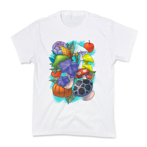 Hylian Shrooms and Veggies Kids T-Shirt