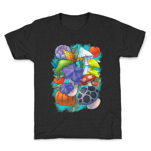 Hylian Shrooms and Veggies Kids T-Shirt