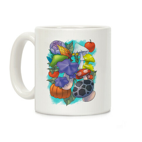 Hylian Shrooms and Veggies Coffee Mug