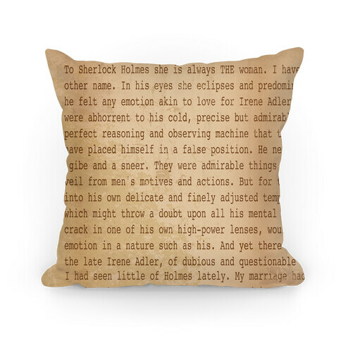 Classic Sherlock Pillow