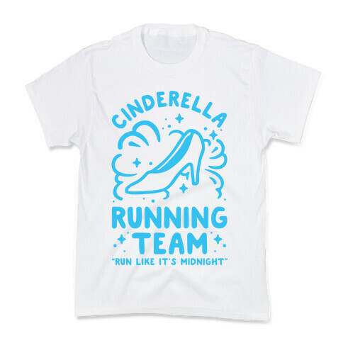 Cinderella Running Team Kids T-Shirt
