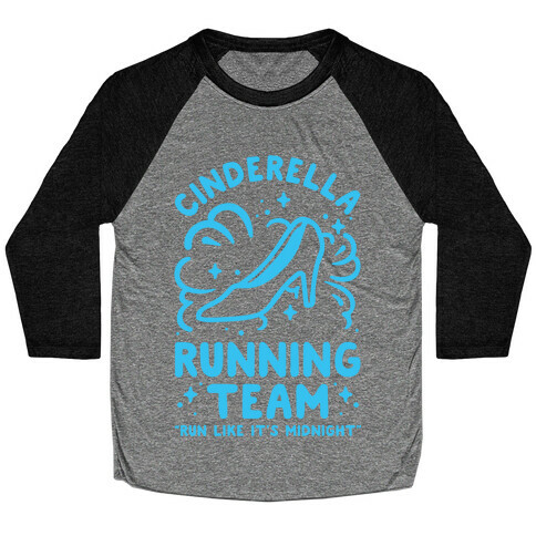 Cinderella Running Team Baseball Tee