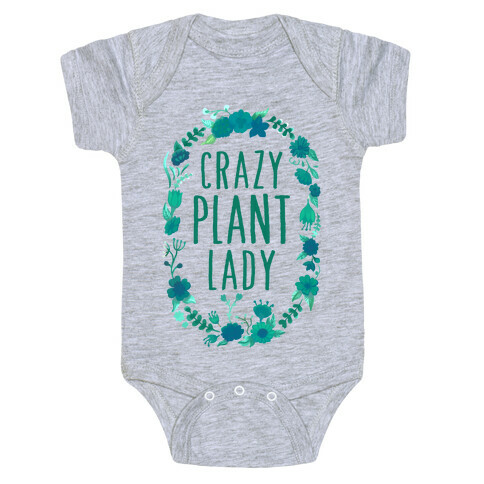 Crazy Plant Lady Baby One-Piece