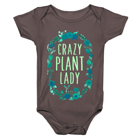 Crazy Plant Lady Baby One-Piece