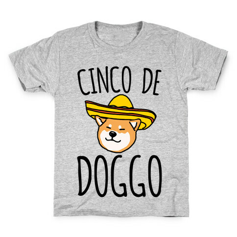 Cinco De Doggo Kids T-Shirt