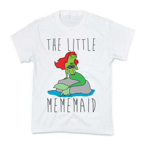 The Little Mememaid Parody Kids T-Shirt