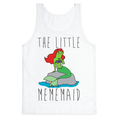 The Little Mememaid Parody Tank Top