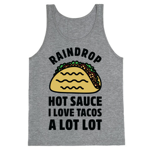 Raindrop Hot Sauce Tank Top