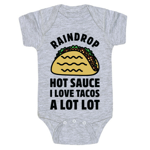 Raindrop Hot Sauce Baby One-Piece