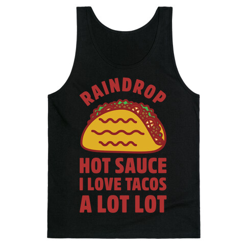 Raindrop Hot Sauce Tank Top