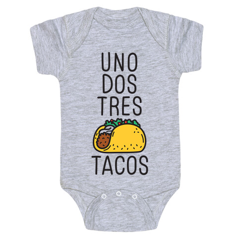 Uno Dos Tres Tacos Baby One-Piece