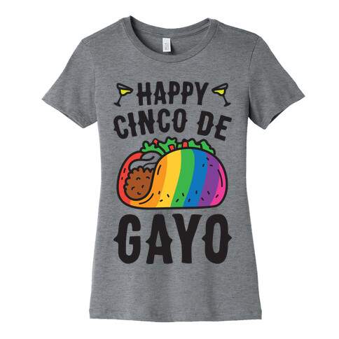 Happy Cinco De Gayo Womens T-Shirt