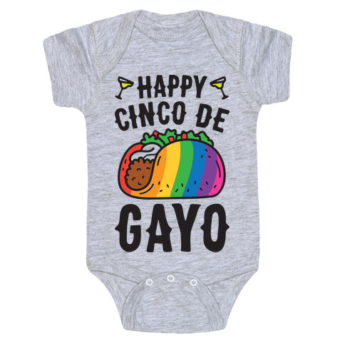 Happy Cinco De Gayo Baby One-Piece