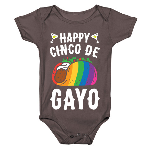 Happy Cinco De Gayo Baby One-Piece