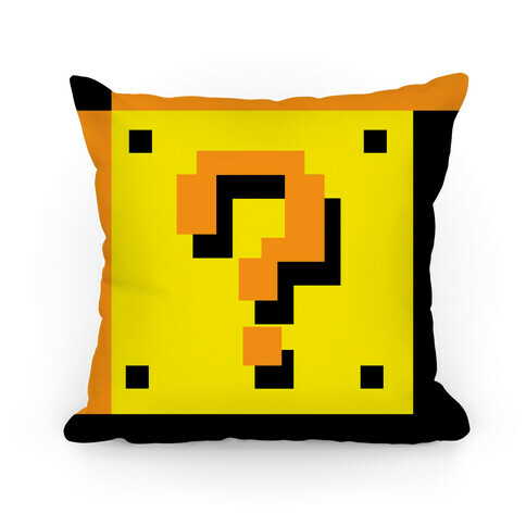 Question Block Pillow