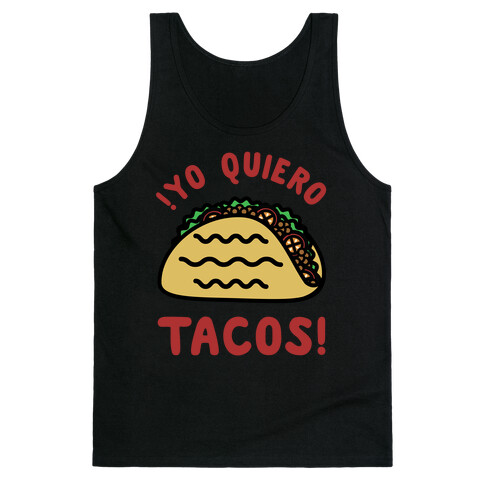 Yo Quiro Tacos Tank Top