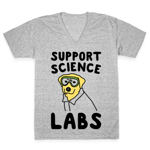 Support Science Labs V-Neck Tee Shirt