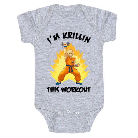 I'm Krillin This Workout Baby One-Piece