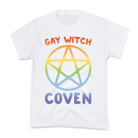 Gay Witch Coven Kids T-Shirt