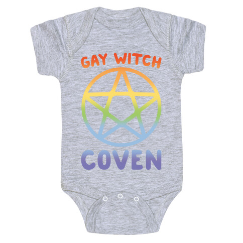 Gay Witch Coven Baby One-Piece