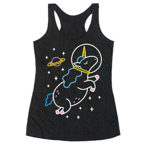 Space Unicorn Racerback Tank Top