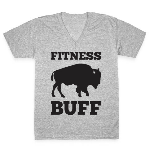 Fitness Buff V-Neck Tee Shirt