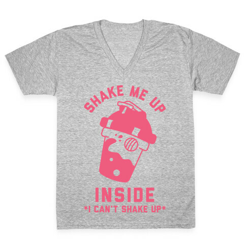 Shake Me Up Inside V-Neck Tee Shirt
