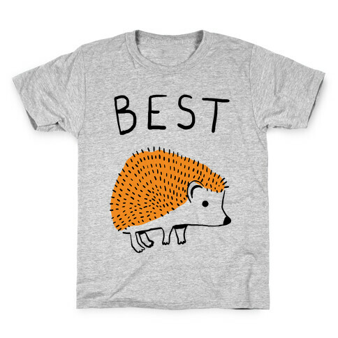 Best Buds Hedgehog Kids T-Shirt