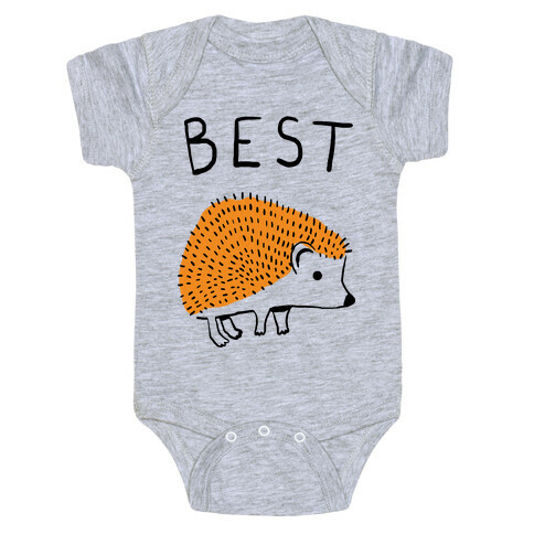Best Buds Hedgehog Baby One-Piece