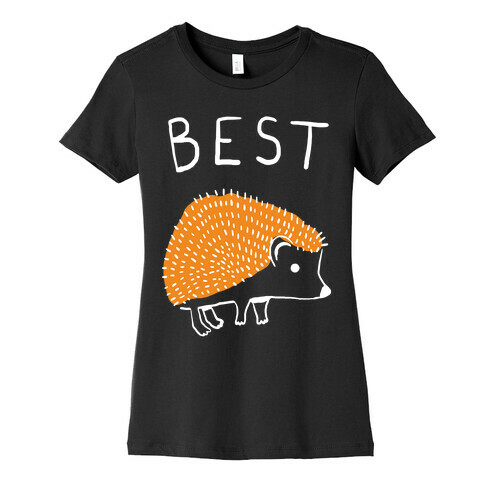 Best Buds Hedgehog Womens T-Shirt