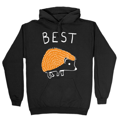 Best Buds Hedgehog Hooded Sweatshirt