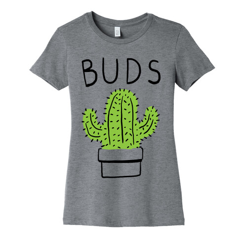 Best Buds Cactus Womens T-Shirt