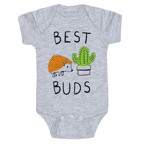 Best Buds Hedgehog Cactus Baby One-Piece