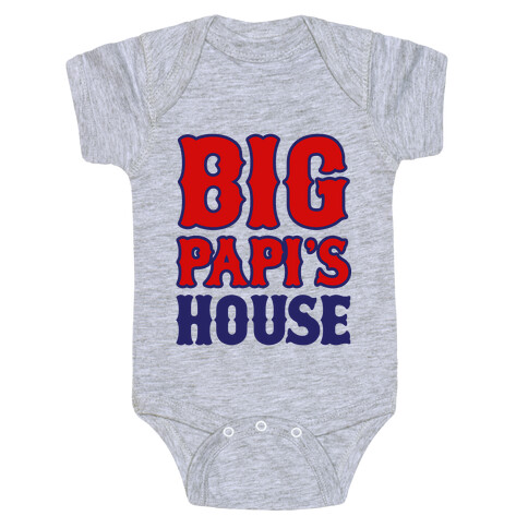 Big Papi's House Baby One-Piece