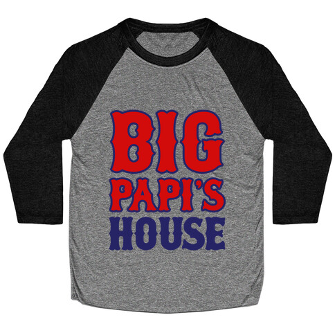 Big Papi's House Baseball Tee