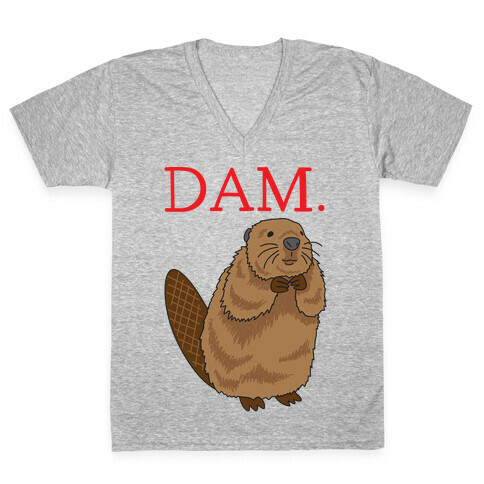 DAM. Parody V-Neck Tee Shirt