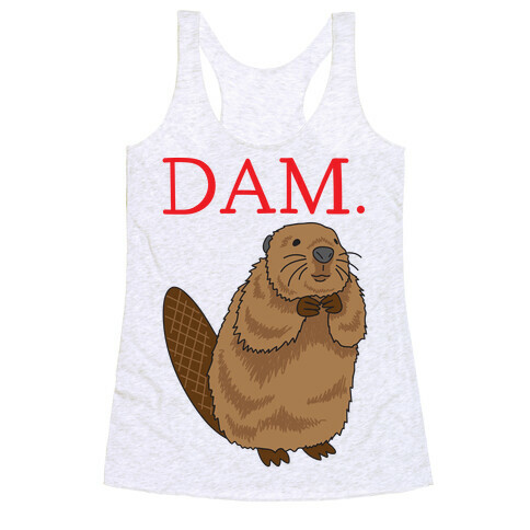 DAM. Parody Racerback Tank Top