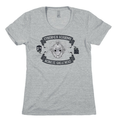 Cybermen Academy Womens T-Shirt