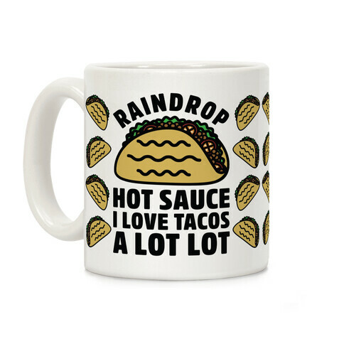 Raindrop Hot Sauce Coffee Mug