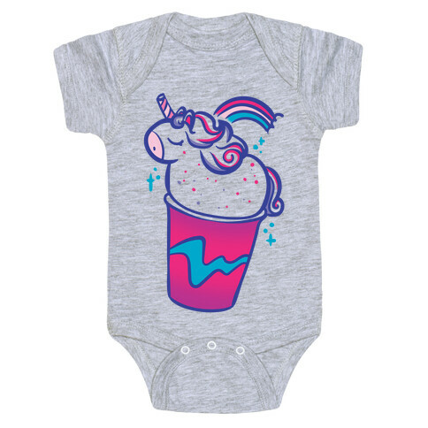 Unicorn Frapp Baby One-Piece