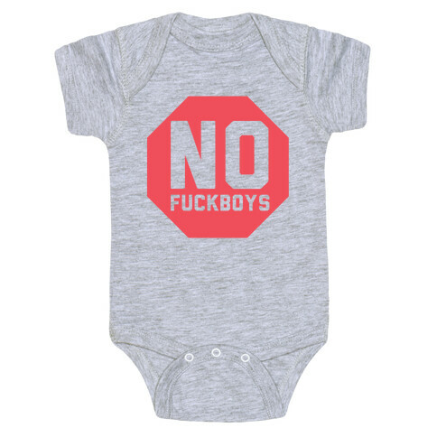 No F***boys Baby One-Piece