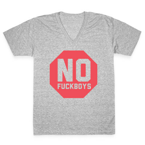 No F***boys V-Neck Tee Shirt