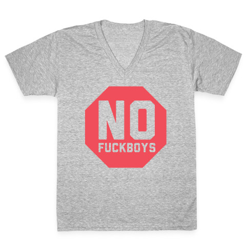 No F***boys V-Neck Tee Shirt