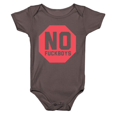 No F***boys Baby One-Piece