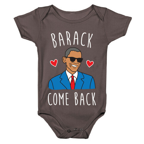 Barack Come Back Baby One-Piece