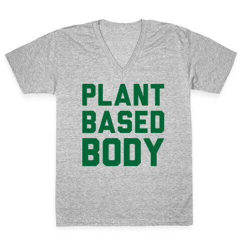 Plant-Based Body V-Neck Tee Shirt