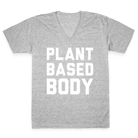 Plant Based Body V-Neck Tee Shirt