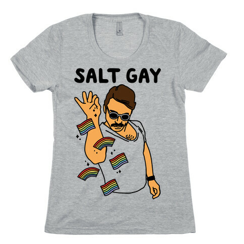 Salt Gay Womens T-Shirt