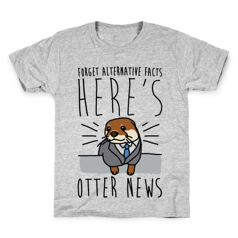 Otter News Kids T-Shirt