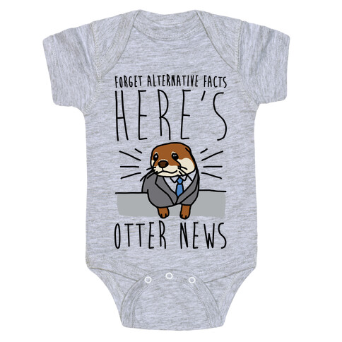 Otter News Baby One-Piece